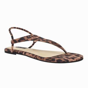 Nine West Braydin Stretch Platte Sandalen Bruin Nederland | ALE-576928